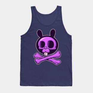 The Bunny of Death - Skull and Bones (and Teeth) Tank Top